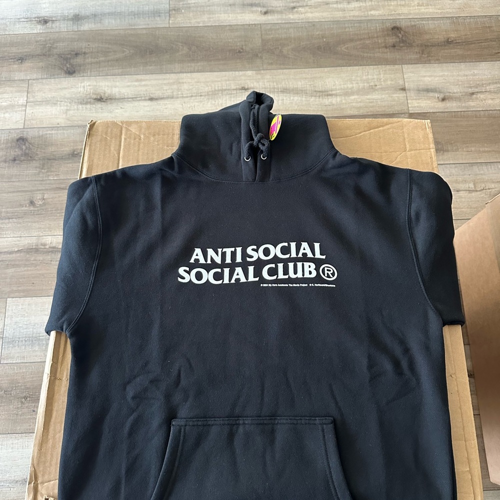 Anti Social Social Club Black Pullover